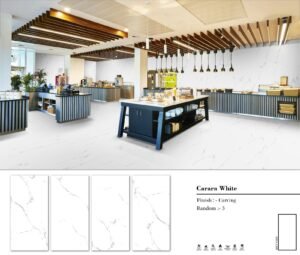 Carara White – Porcelain Wall & Floor Tile