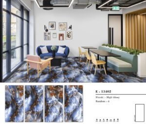 E-13402 – High Glossy Porcelain Floor Tile