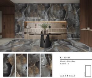 E-13449 – High Glossy Porcelain Wall & Floor Tile