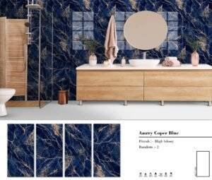 Amery Coper Blue – Porcelain Wall & Floor Tile