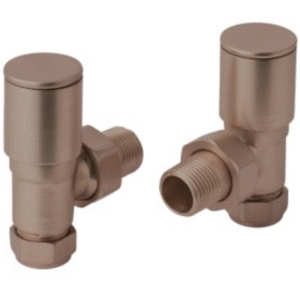 Towel Rail Valves Angled (Pair)