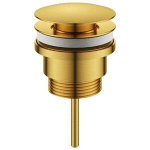 Universal Basin Waste, Brushed Brass
