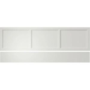 Standard 1700mm Front bath Panel - White