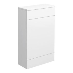 Bliss 500mm Waterproof PVC Curved Slim WC Unit